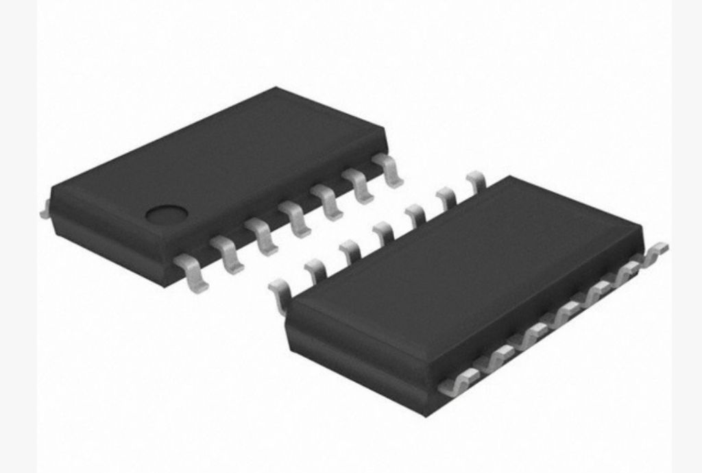 Integrated Circuit 74HC595D, CMOS-TTL Version, SO 16 Package