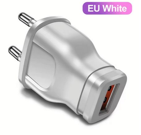 Power Supply, Charger 1xUSB, Maximum Current 1A, White