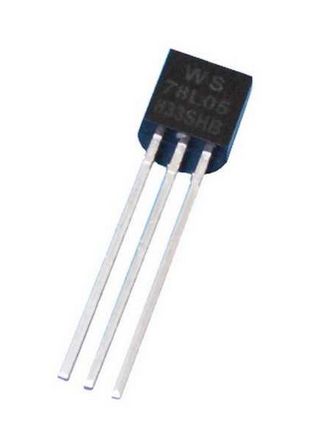 Voltage Regulator 78L05, 5V, 100mA, TO-92 Case