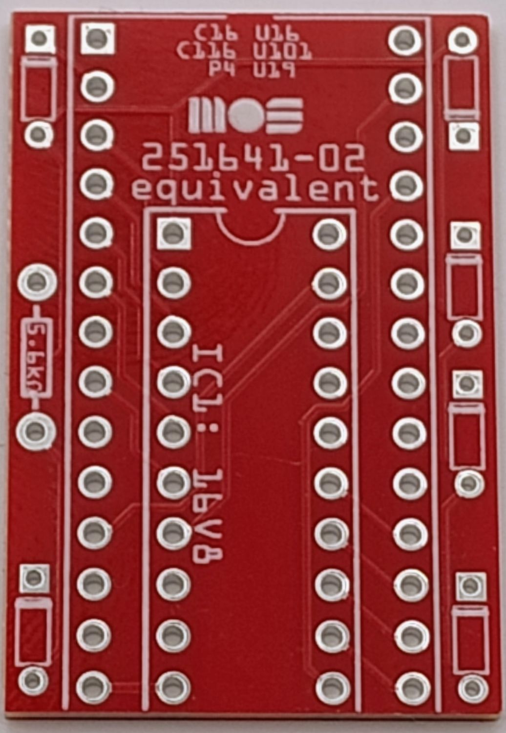 PCB replacement for PLA for Commodore C16, C116, Plus/4