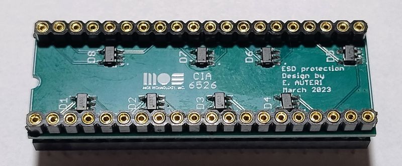ESD Protective PCB for CIA 6526, all models