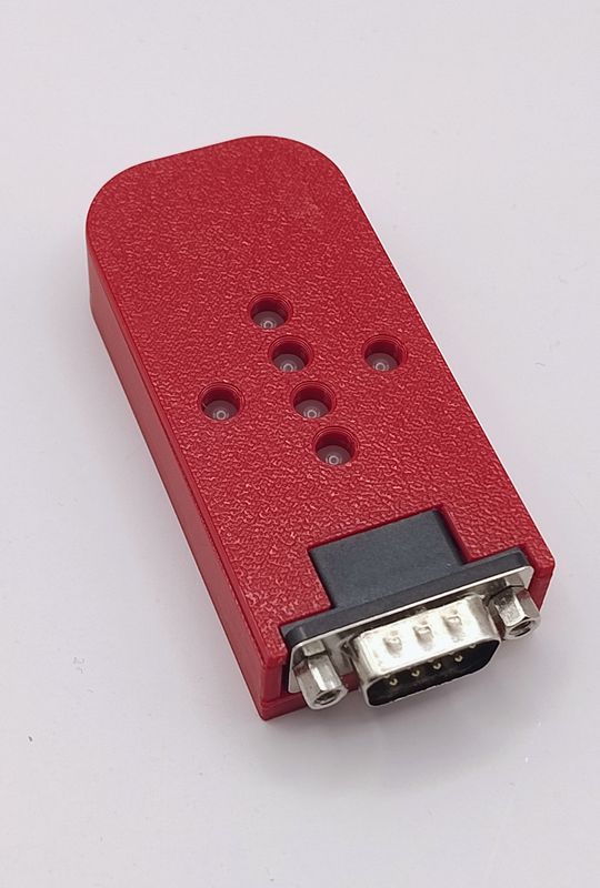 Joystick Tester for Commodore/Atari in a Case
