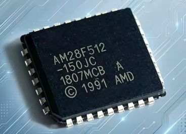 Microchip AM28F512-150, 64x8kB, PLCC 32 package