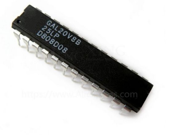 Programmable Device GAL20V8B-15LP, DIP 24 Package
