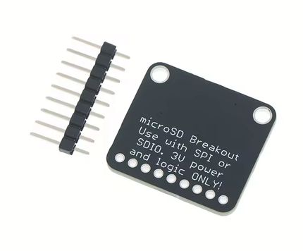 MicroSD SPI/SDIO Adapter Board — (Adafruit 4682)