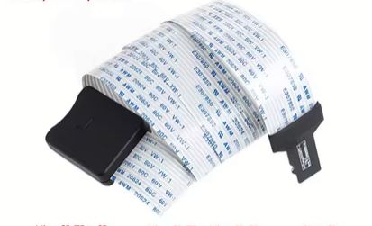 SD Memory Card Slot for 25 cm microSD Card Extender