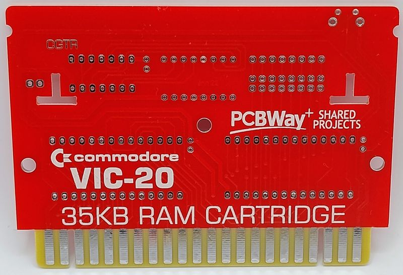 Scheda di espansione RAM 35KB per Commodore VIC-20