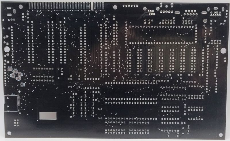 Scheda PCB ZX 128, clone del ZX Spectrum 128