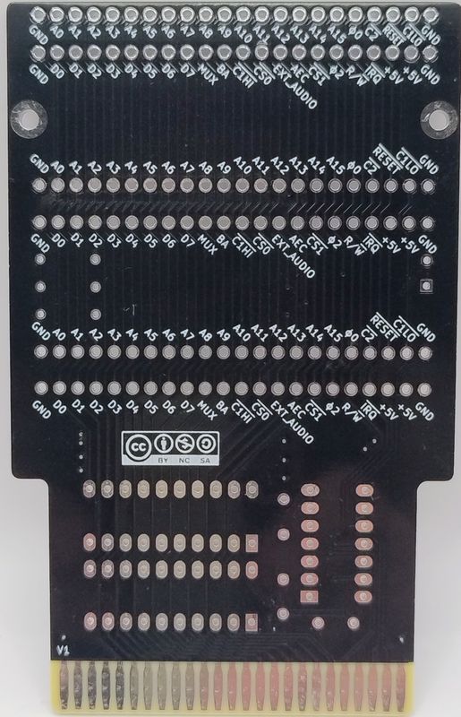 PCB Multi Expander Board for Commodore C16, C116, and Plus/4