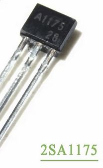 Transistor 2SA1015, PNP, TO 92S package, PNP, 10 pieces