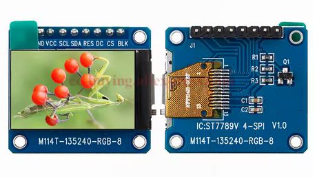 Colorful TFT IPS Display 1.14 inch, 135*240, ST7789