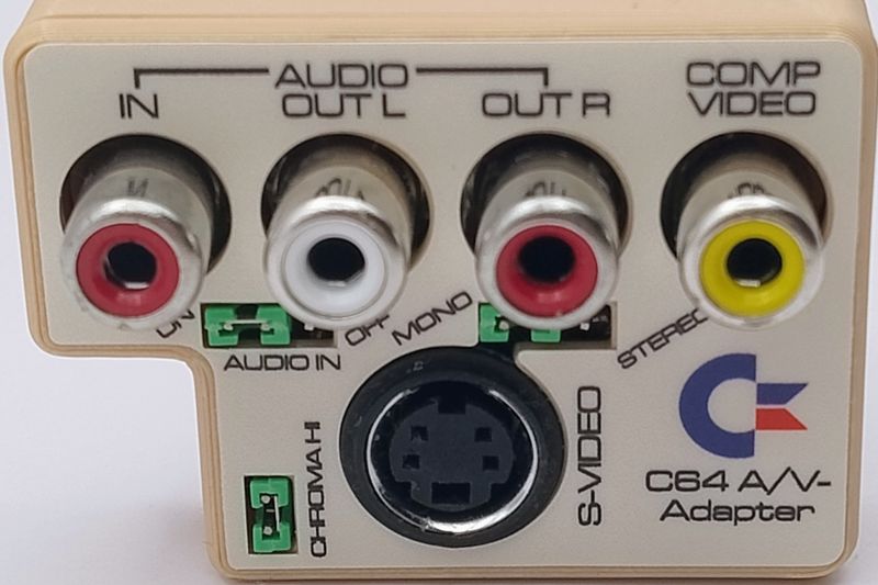 Commodore C64 A/V Adapter