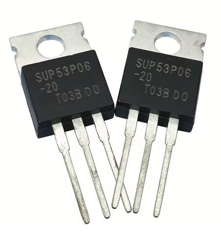 SUP53P06-20E3 Transistor, MOSFET, 67W