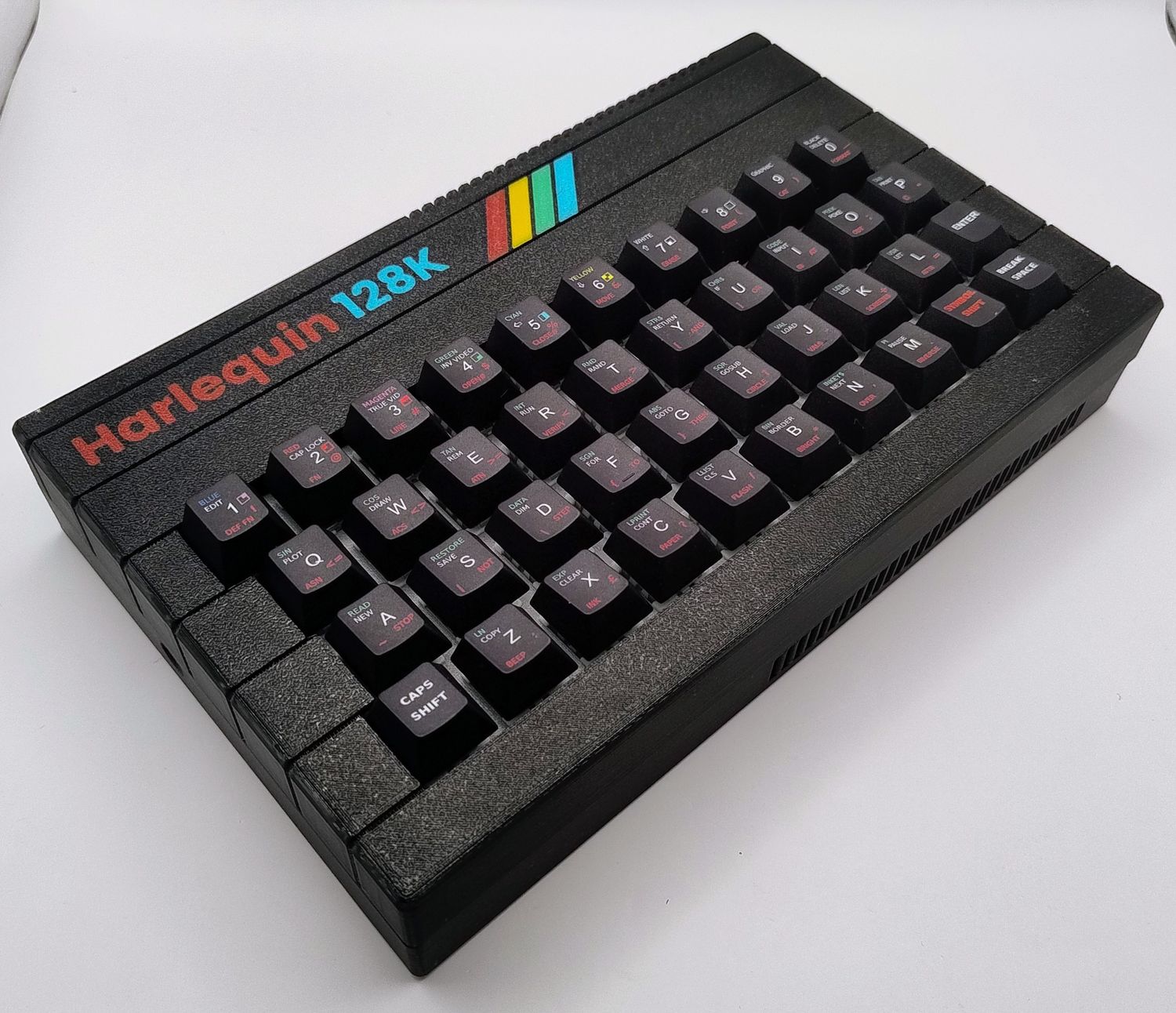 Dedicated case for ZX Spectrum clone, including Harlequin 128
