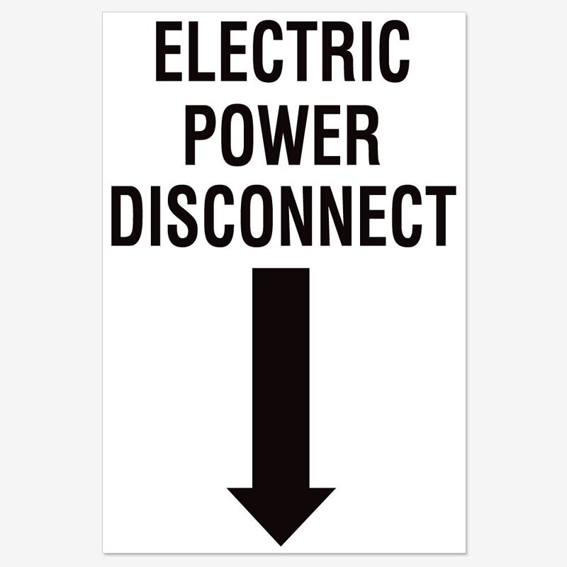 ELECTRIC POWER DISCONNECT