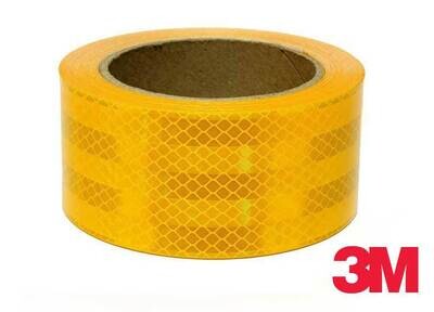 2 Inch by 10 ft Reflective Striping- School Bus Yellow