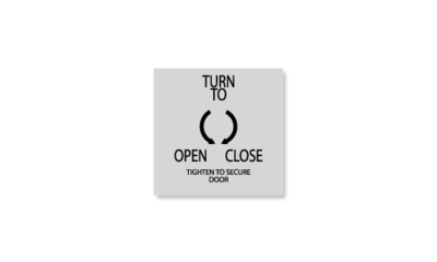 Turn to Open / Close