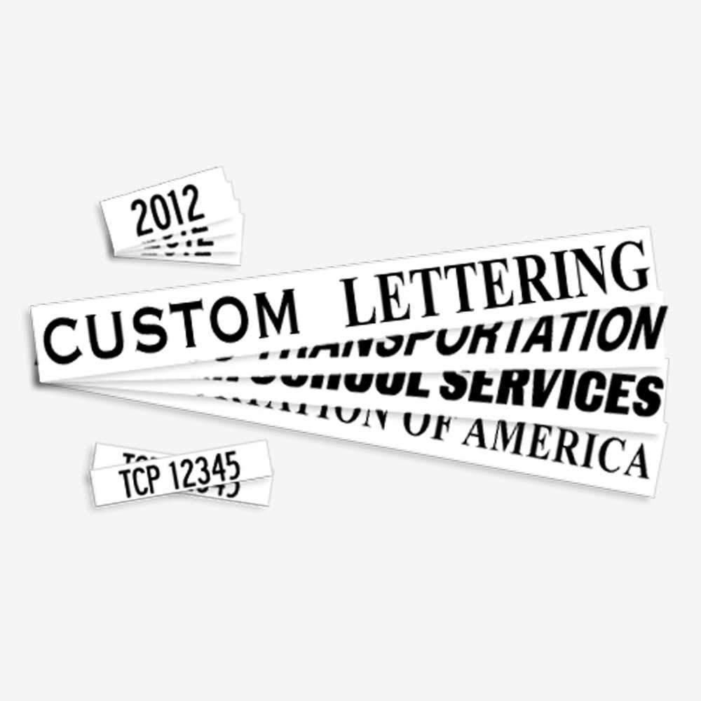 Custom Beltline Lettering Type D