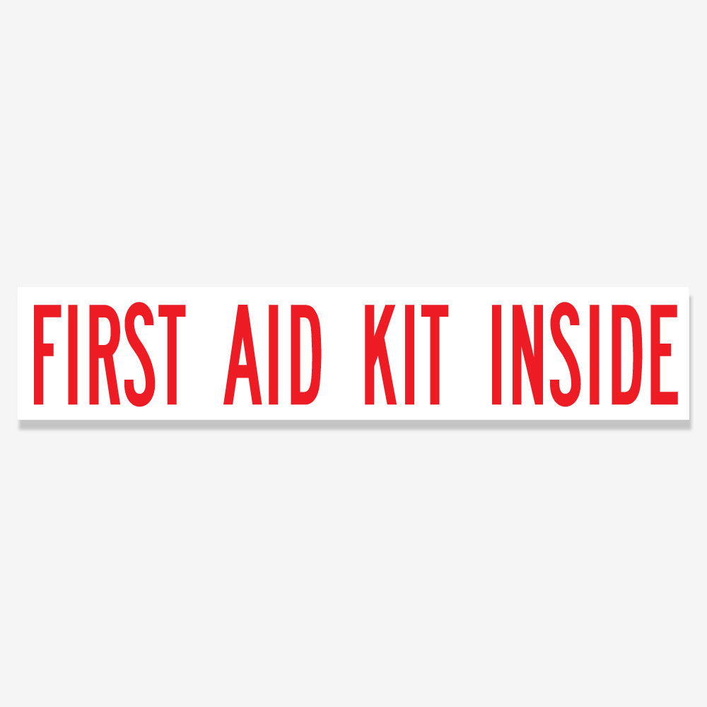 First Aid Kit Inside