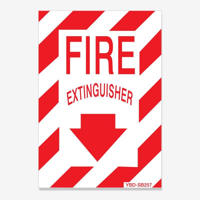 Fire Extinguisher Identification Decal