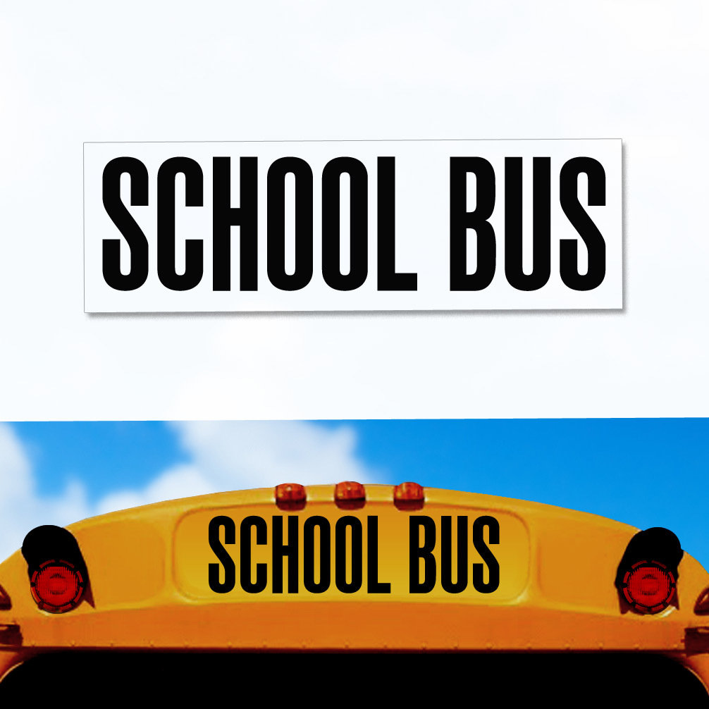 School Bus Decal 8
