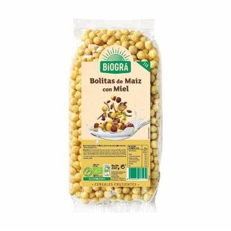 Bolitas de de maiz con miel 250gr
