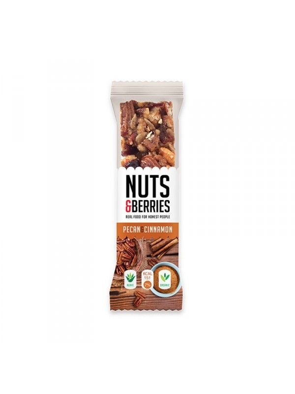 Barrita Nueces, Canela y Bayas 30g