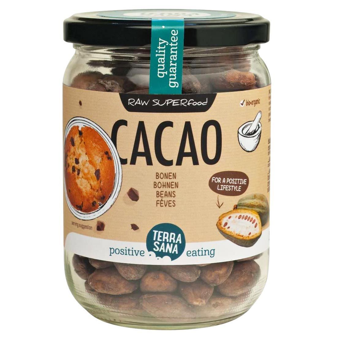 Cacao en Grano crudo 250gr