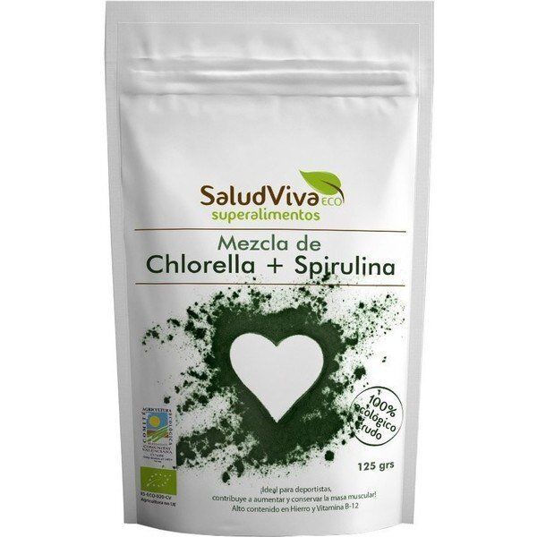 Chlorella Spirulina Polvo 125gr ( Sin Gluten )