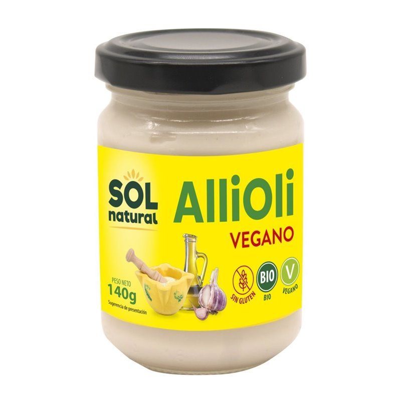 Allioli 140g,Vegano (sin gluten)
