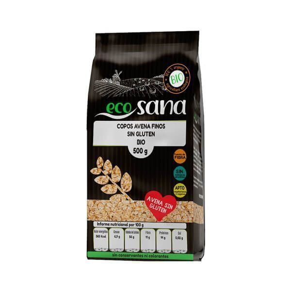 Copos de Avena Finos Integrales ( sin Gluten) 500g