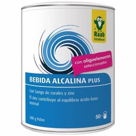 Bebida básica alcalina PLUS 300gr en polvo