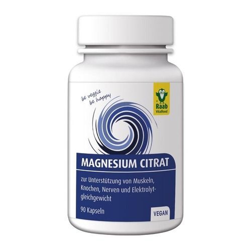 Citrato De Magnesio 90 Caps 600miligramos ( Vegano )