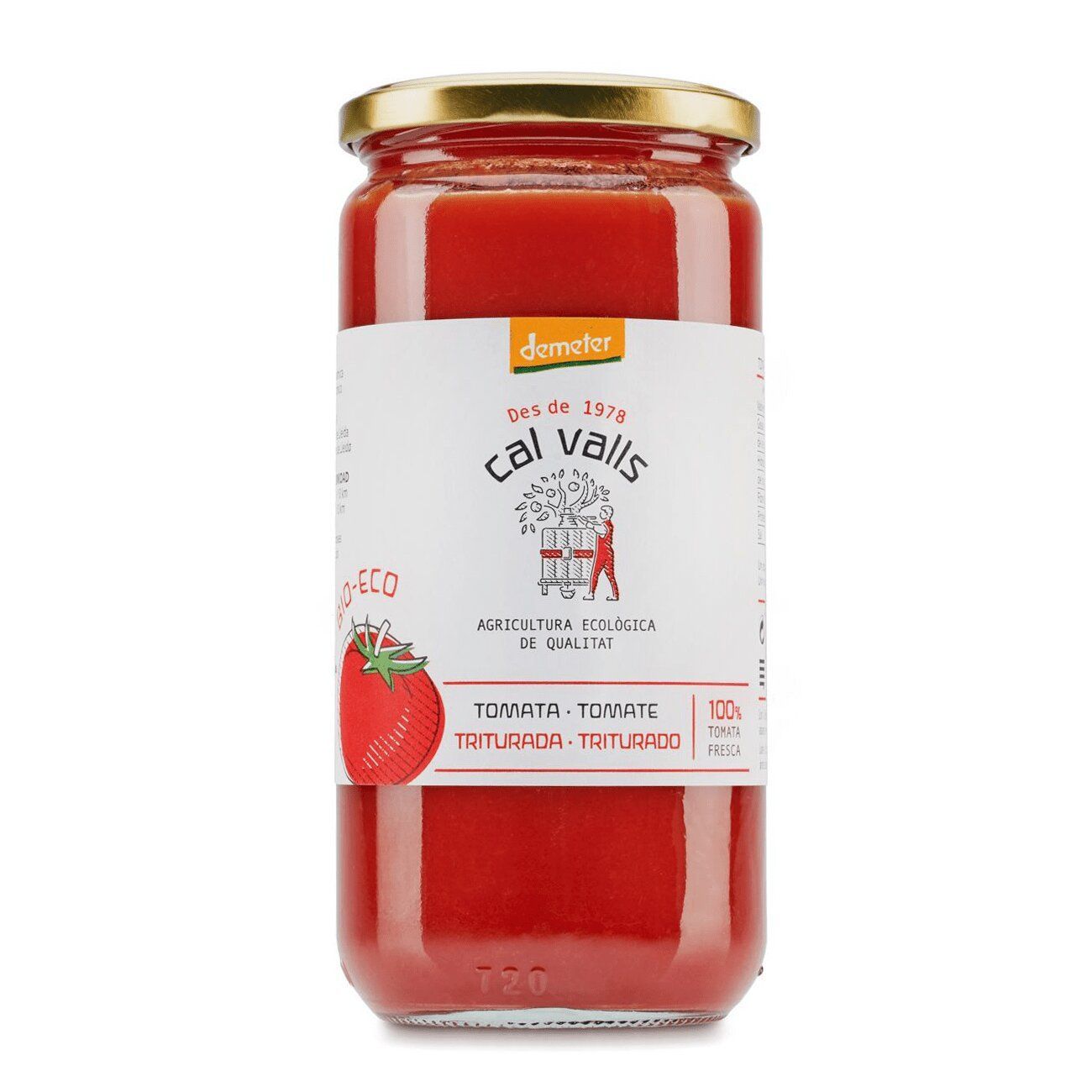 Tomate triturado 670g Demeter