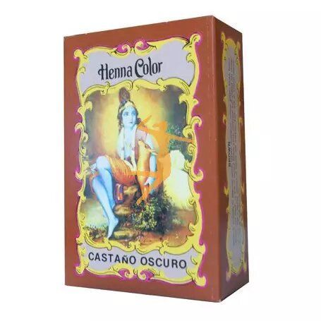 Henna en Polvo castaño Oscuro 100g