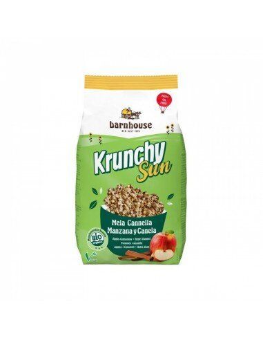 Krunchy Manzana y Canela Vegano 375g