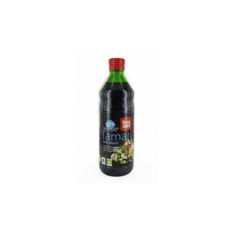 Tamari 25% menos Sal ( sin gluten ) 500ml