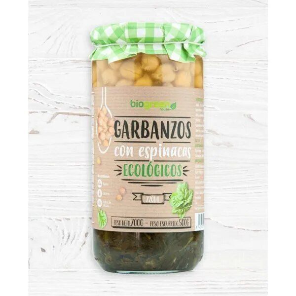 Garbanzos con Espinacas 720ml