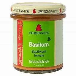 Pat� vegano para untar con albahaca y tomate ( sin gluten ) , Pat� de 160g