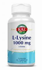 L-Lysine 1000mg (Lisina) 100comp. SinGluten
