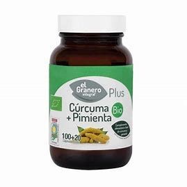 Cúrcuma + Pimientas 60+20 cápsulas 440 mg
