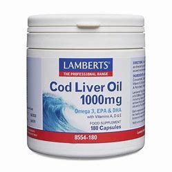 Aceite Higado Bacalao 180Caps. 1000mg