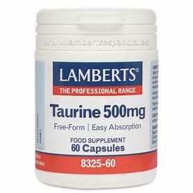 Taurina 60 cap. 500 mg