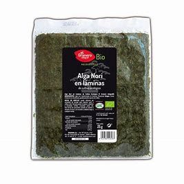 Alga Nori en Laminas 25g