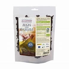 Algas para ensalada wakame, nori y lechuga de mar 100g