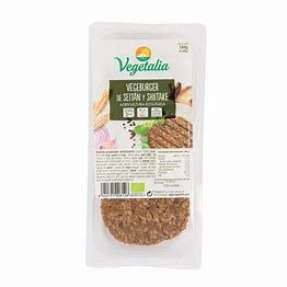Burguer Seitan y Shiitake 2 x 80g Vegetalia