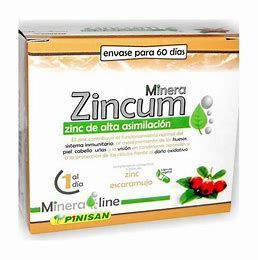 Minera Zincum 60 capsulas