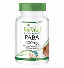 PABA (Vit B10) 500mg 100 Tabletas