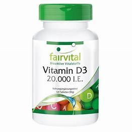 Vitamina D3 20000 I.E. 120 Taps