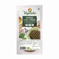 Burguer Espinacas y Tofu  160gr Vegetalia